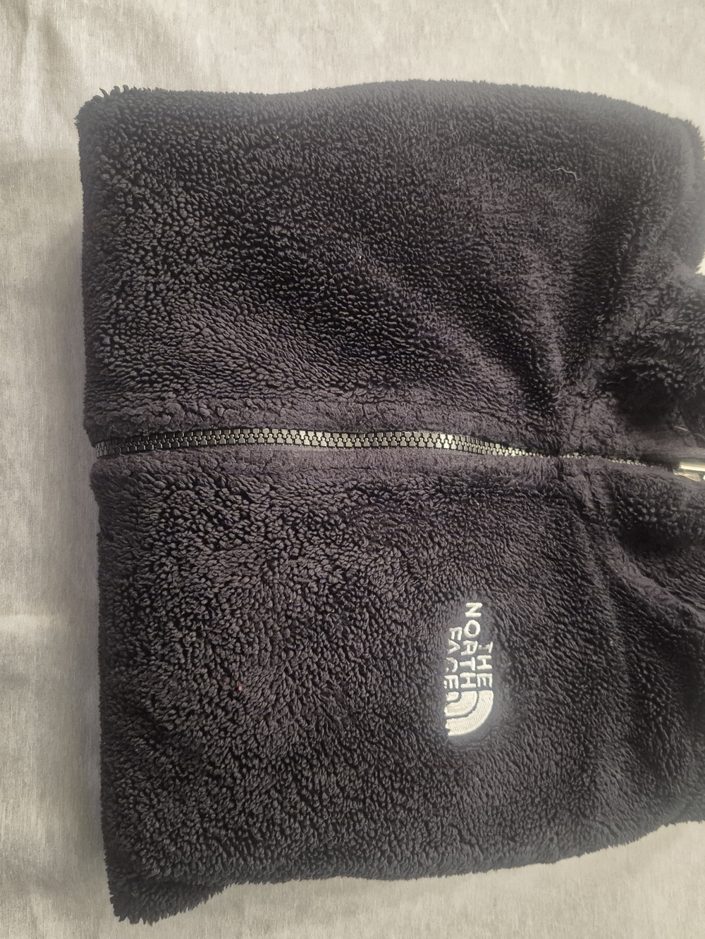 The North Face Kids' Black Fleece Jacket - Cozy Full-Zip